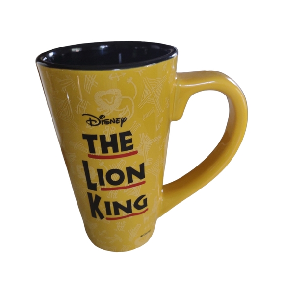 Disney Kitchen Disney Lion King Mug Yellowblack 6 Oz Poshmark